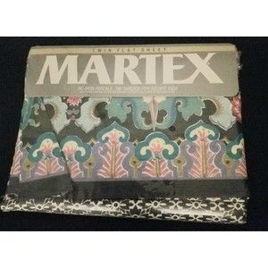 Martex Twin Flat Sheet NIB No-Oron Percale 180 Thread Ct